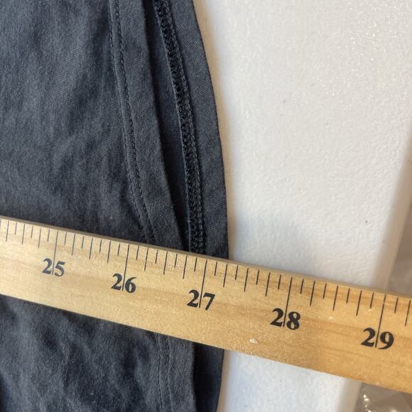 Lululemon Women Sz 12 Tank Tops Lot of 2 Cotton Black Teal Green Racer Back Both - Picture 11 of 13